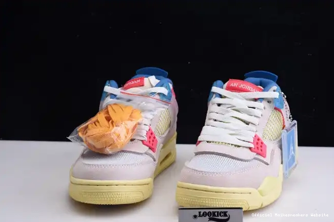 Official Maikesneakers Jordan Guava Air DC9533-800 4 Ice Retro Union 0604